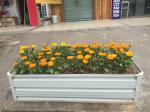 80x60x30cm Anti-Rusting Raised Metal Square Raised Garden Bed Kit