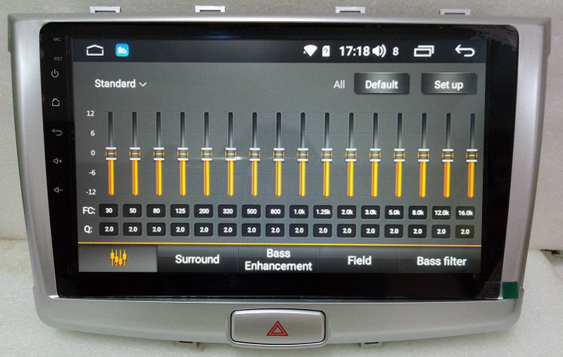 Ouchuangbo gps auto radio for Great Wall haval H6 2017 support BT MP3 mirror link android 8.1 OS 4+64