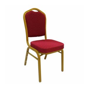 Wholesale Modern Stacking Catering Chairs Fabric Metal Frame Banquet Chairs For Weddings And Events from china suppliers