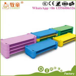 Wholesale Guangzhou China Supplies Children Cloth Daycare Stackable Beds Cotsfor Nursery School from china suppliers