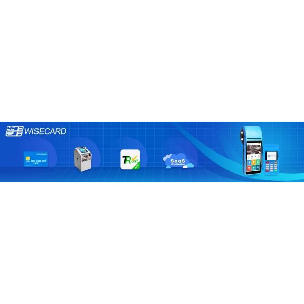 Wisecard Smart Teller Machine with Touch Screen and Card Issuance