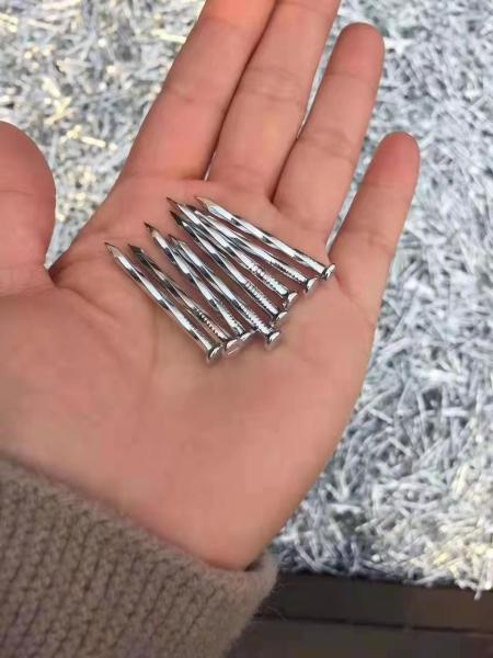 High Carbon 45 /55 Steel Building Steel Concrete Nails For 3/4 6 Inch Constructi