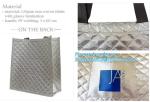 Wholesale factory custom fashion laminated non woven bag, Shopping printing