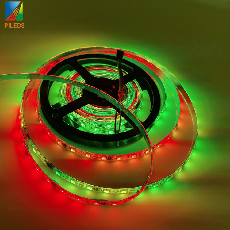 SPI-RGB Pixel LED Strip 12V 60LEDs WS2811 SM16703 Programmable Magic Addressable Smart LED Light Strip IP65