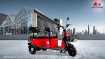 350W Electric Tricycle For Adult Passenger And Cargo Carrier 100KG Loading