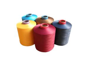 Wholesale Recycled Dyed Polyester Yarn 150D Excellent Seam Strength For Underwear from china suppliers