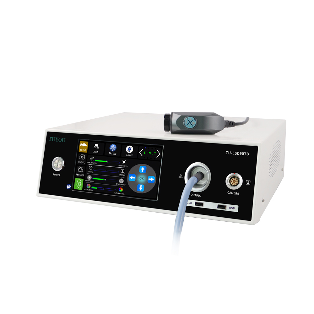 Manufacturer touchscreen Full HD Integrated Endoscopy Camera With 7 Inch Display And 100W LED Light Source