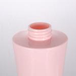 Wholesale 350ml 500ml Luxury Pink Square Airless Refillable Shower Gel Empty