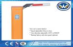 Adjustable 0.6S 3M Arm Ip55 RS485 200W Vehicle Barrier Gate