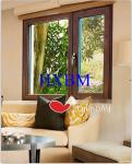 Energy Saving Wood Clad Aluminum Casement Windows Easy to install With Thermal