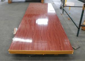 Wholesale Wooden Color Metal Surface 950mm Width Wall EPS Sandwich Panel from china suppliers