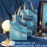Bouquet Paper Gift Bag With Handles, Wedding Party Bag, Square Paper Bag XL size