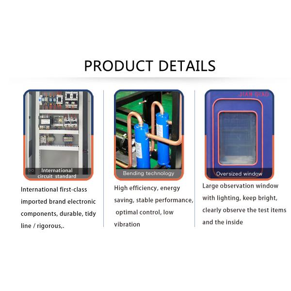 5.5KW 100L Constant Temperature And Humidity Test Chamber Temperature Cycle Test Chamber