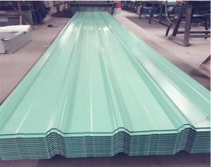 China GI GL Corrugated Galvanised Metal Sheets 8-35 Micron Colored Corrugated Metal Sheets on sale