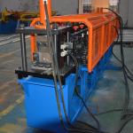 Pallet Top Hat Roll Forming Machine 0.9mm Galvanized Steel Reinforcement Shelf