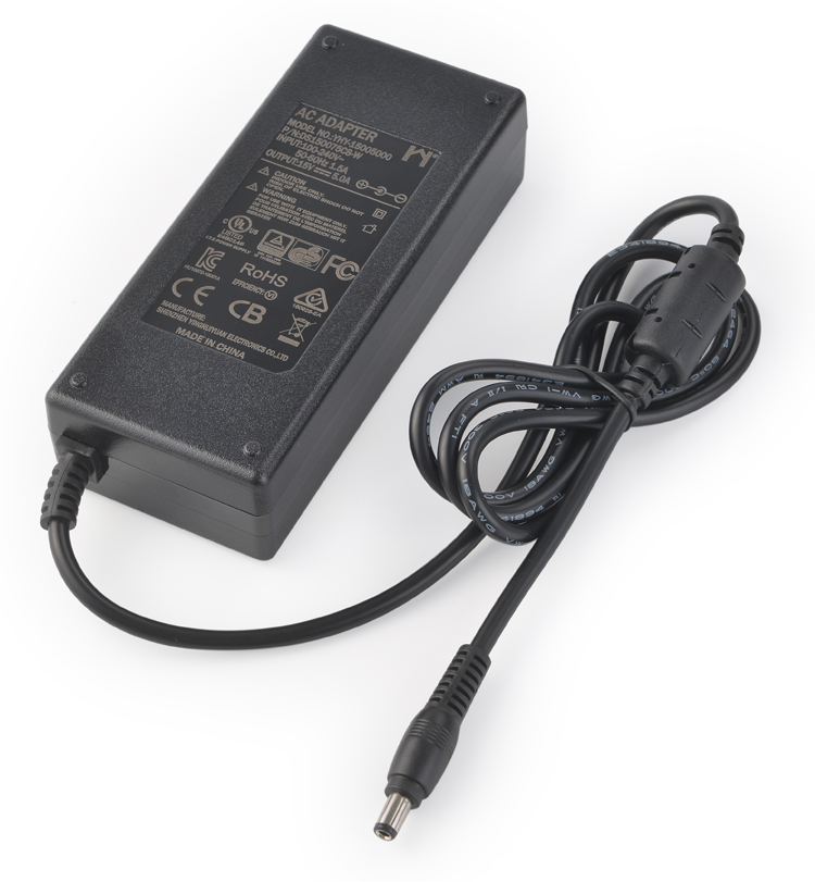 15 Volt 5 Amp Universal AC DC Power Adapter UL VI CE KC PSE Approval