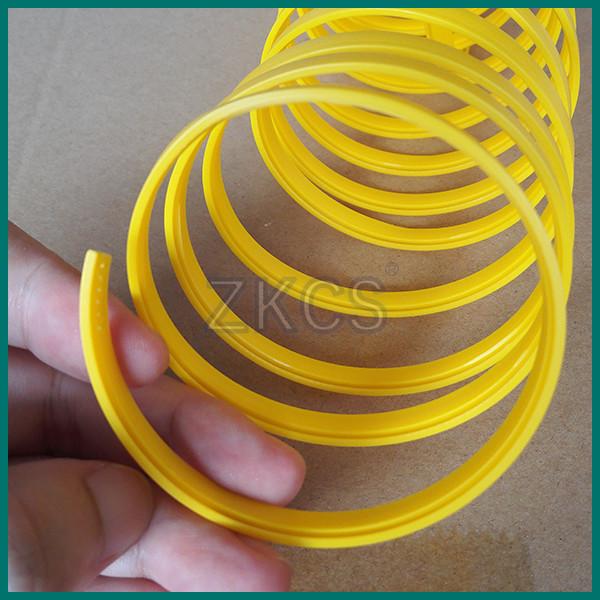 Telecommunication Industry Spiral Binding Coil , Self Locking Plastic Spiral