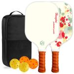 Lightweight Fiberglass Pickleball Paddles Beginner Pickleball Rackets USAPA