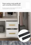 MDF Panel Bedroom Closet Furniture Almirah Cloth Combination Designs
