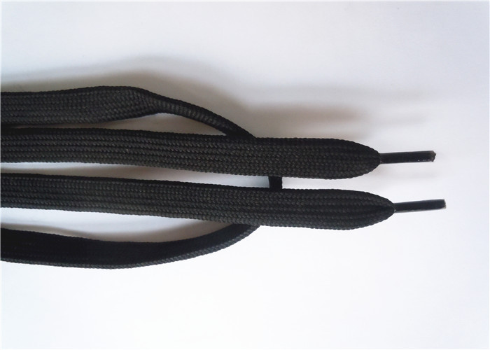 3m Metal tip flat shoe laces aglets colored custom running shoe laces
