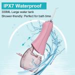 Plastic Rechargeable Oral Care Water Flosser Dental Portable Oral Irrigator