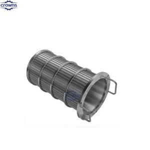 Wholesale High quality v wedge wire screen 200 micron johnson strainer screen pipe from china suppliers