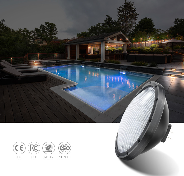 21W GX16D Base 12V Aluminum IP68 Underwater Spot Par56 Led Swimming Pool Lamp