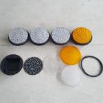 Clear / Curve Flat Round Lenses 200MM LED Road Traffic Light Module Round