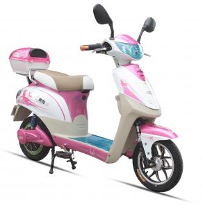 China 350W Pink Adult Electric Scooter , Battery Operated Scooter With 350W - 450W Motor on sale