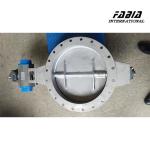 DN1500 Pneumatic VOC Butterfly Valve DNV Gas Valve Precision Control For