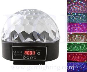 Wholesale Mini LED DMX512 DJ Disco Decoration Six Colors Crystal Ball Light from china suppliers