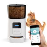 Plastic Smart Pet Feeder 600ml Automatic Cat Feeder Wifi 110V-240V