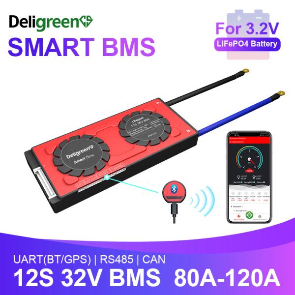 Daly Lfp Smart Li-Ion Lifepo4 Lithium Battery Pack 12S 36V 120A Bms For Electric