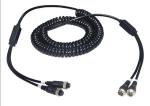 PU Truck 5 Core / 7pin 4 Meter Trailer Spiral Wire To 4 Pin Aviation Suzy Coil