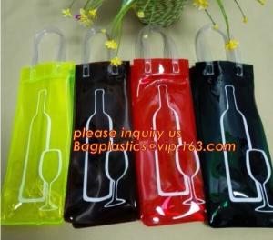 Wholesale wine bottle holder, wine bottle carrier, Wine Chill Bag, pvc cool bag, waterproof pvc cooler bag, chill bag, wine bottle from china suppliers
