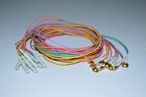 China EEG cable with cup electrode for EEG machine on sale
