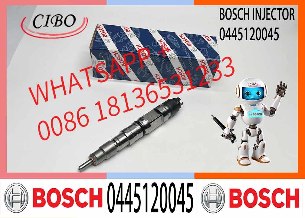Diesel Engine Fuel Injector 0445120045 Fuel Injector Assembly 0 445 120 045 For Man Truck