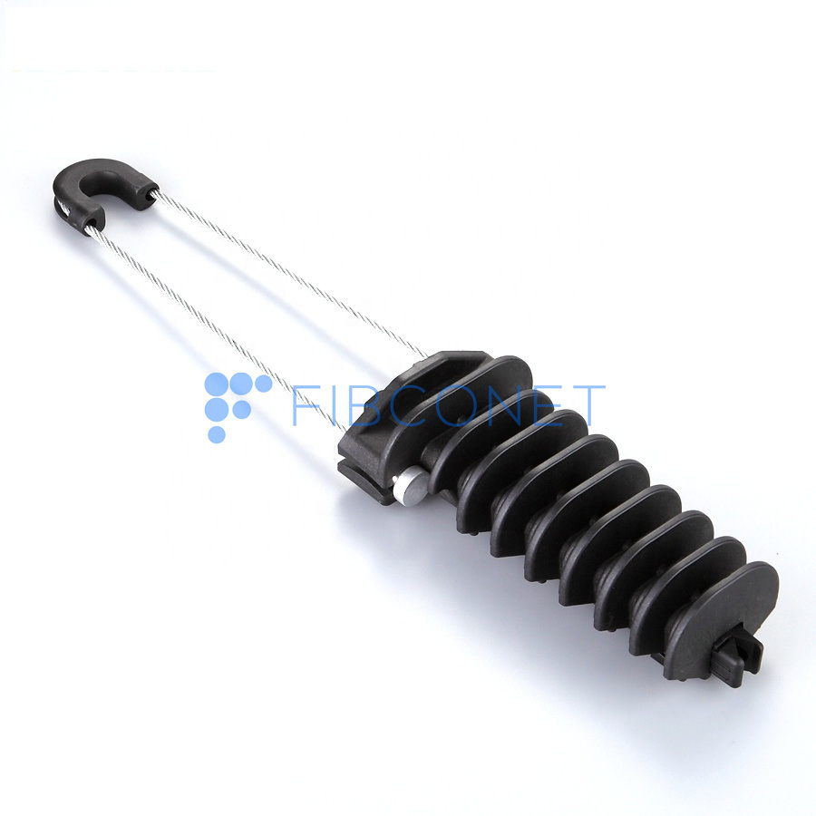 Anchor Clamp for ADSS Cable Overhead Nylon Ss201 Optical Fiber Optic Dead End Clamp