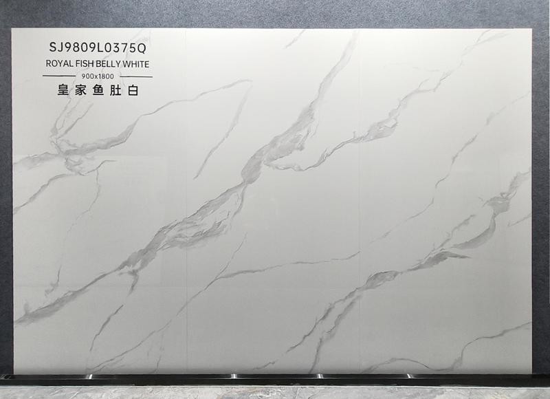 Carrara Modern Tiles Indoor Wall Porcelain Glazed Polished Floor Tile For Project And Vintage Tiles 900x1800x9mm Rebuilding