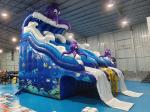 Commercial Outdoor Popular Inflatable Water Slide Ocean Cartoon Inflatable Water