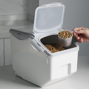 Wholesale 10KG 15KG Cat Food Storage Container 15 Lbs Dog Food Bin from china suppliers