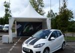5m * 5m Road Show Promotional Pagoda Tents Advertised Event Rainproof Cover