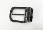 Gun Metal Nickel Free Clamp Belt Buckle 1 3/8 Inch ( 35 mm ) With Round Shape