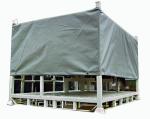 water & weather resistant, dust proofed PVC weatherproof fabrics Pallet Box Rack