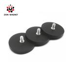 NdFeB Magnet Rubber Coated Pot Magnet for Strong Holding Force and Customized