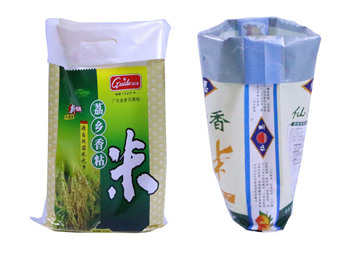 Polypropylene Woven Bag Rice 25 Kg PP Laminated Woven Bags Lowest Density