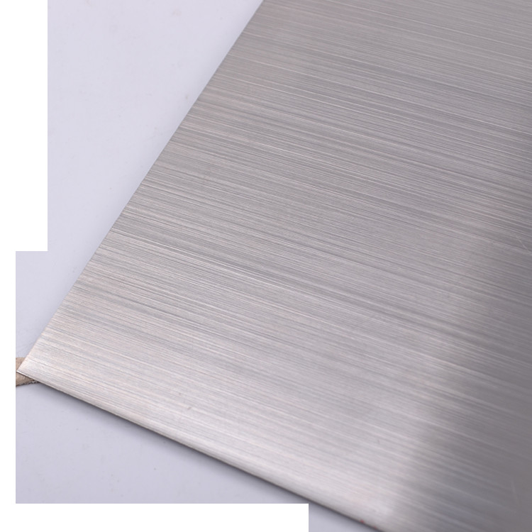 Brushed PVD Stainless Steel Decorative Sheets Colored Plates Wall Pan