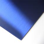 201 304 316 Black Color Titanium Stainless Steel Decorative Hairline Finish