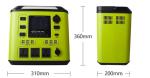 Green 1500W Portable Power Station 500WH 800WH 2000WH Solar Energy Storage