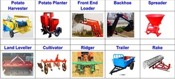 130HP Agricultural Farm Tractor Euro III Engine Water Cooling Tractor